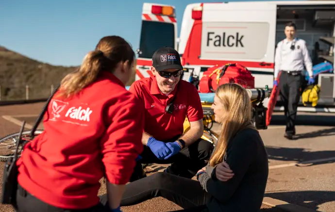 PRESSEMEDDELELSE Falck fornyer stor ambulancekontrakt
