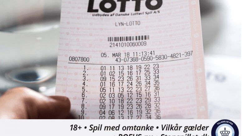 PRESSEMEDDELELSE Fem danskere blev Lotto millionaerer loerdag aften
